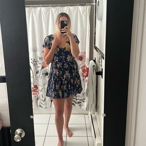 Altar’d State size M blue floral dress